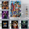 Shower Anime For L-Luffys Curtain Waterproof Polyester Fabric Paint Colorful Bath Curtains Home Bathroom Decor Curtain With Hook 1