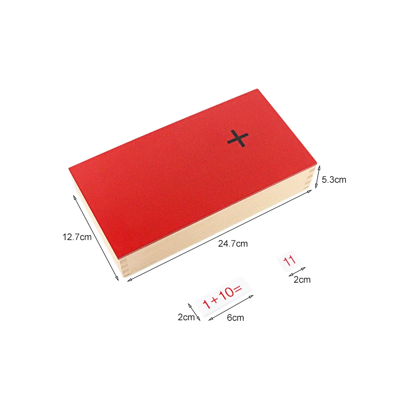 Baby Toy Montessori Math Arithmetic Board Wood Toys for Kids Montessori Educational Equipment for Tables of Arithmetic Exercises 6