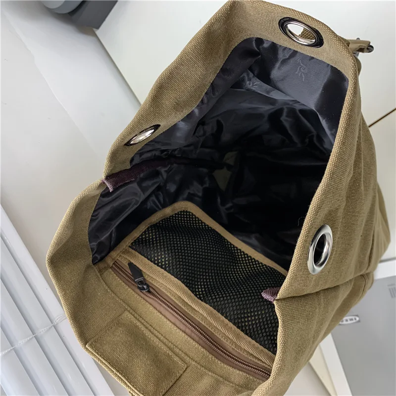 Large Capacity Travel Backpack For Men And Women Autumn Outdoor Mountaineering Water Tank Backpack Leisure Design Canvas Bookbag