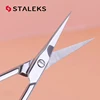 STALEKS Stainless Steel SC-11-1 Dead Skin Scissors Russian Manicure Pre-treatment Bending Eyebrow Scissors Care To Remove Barbs 1