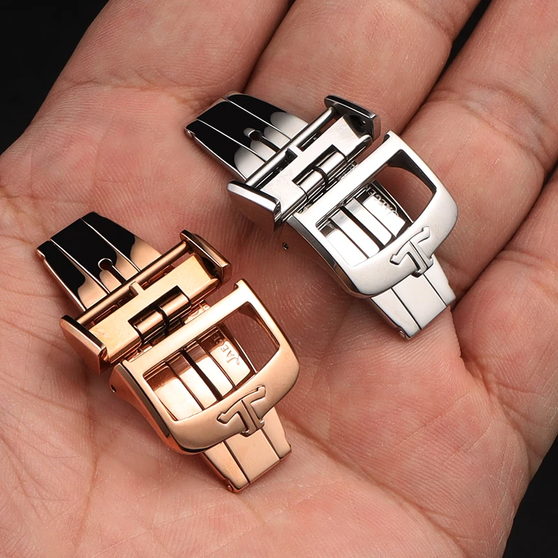 Quickrelease141618mm316Lstainlesssteeldeploymentbucklefolding