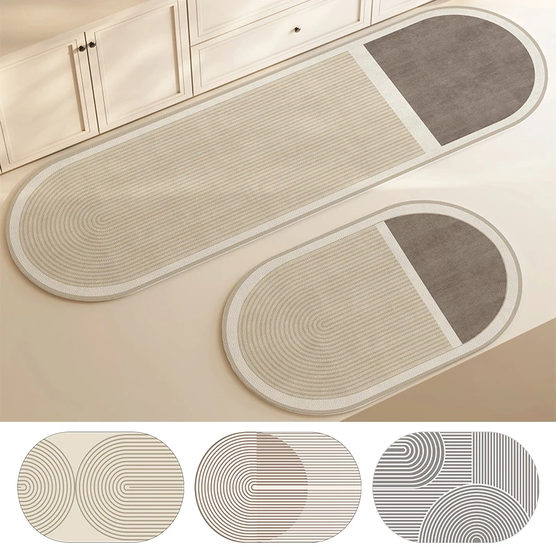 LongNonslipFloorMatsBathroomAbsorbentDryingMatsRoomRugAnti