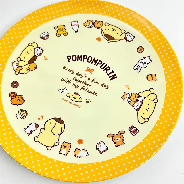 Sanrio Characters Camping Melamine Skillet Plate