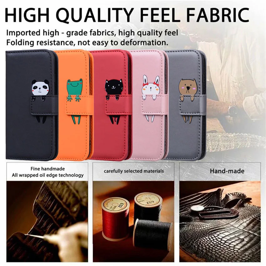 per Xiaomi Redmi Note 9 Pro Max/9 Pro/9S Custodia a portafoglio in pelle PU