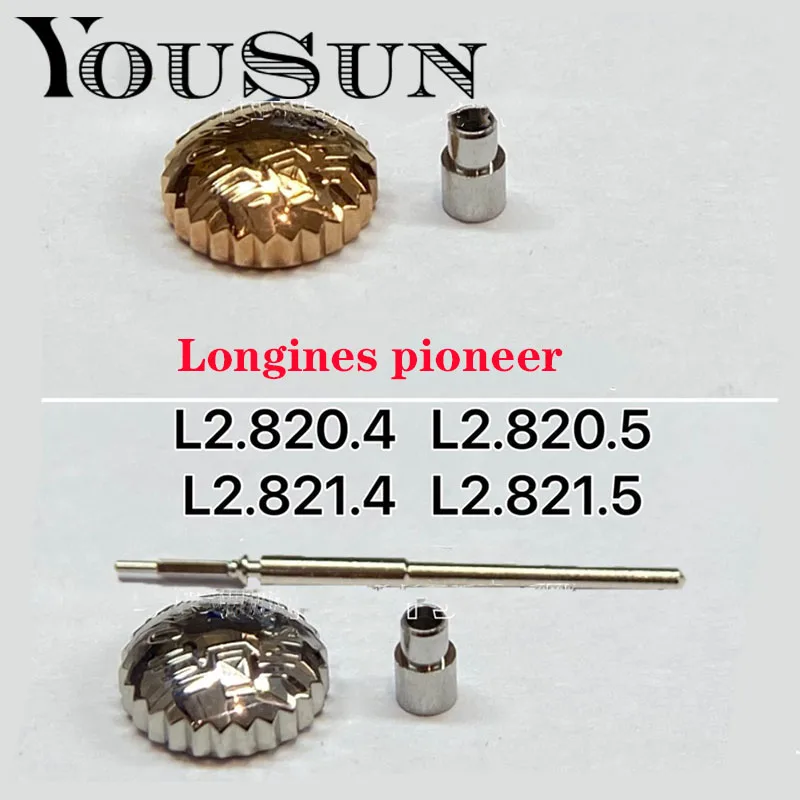 Accessori Corona Testa Orologio Per Longines Record L2.820/L2.821