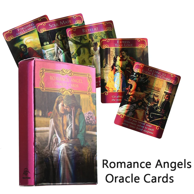 Tarot Cards Holographic Rider Waite Laser Thin Film Divination Card Games