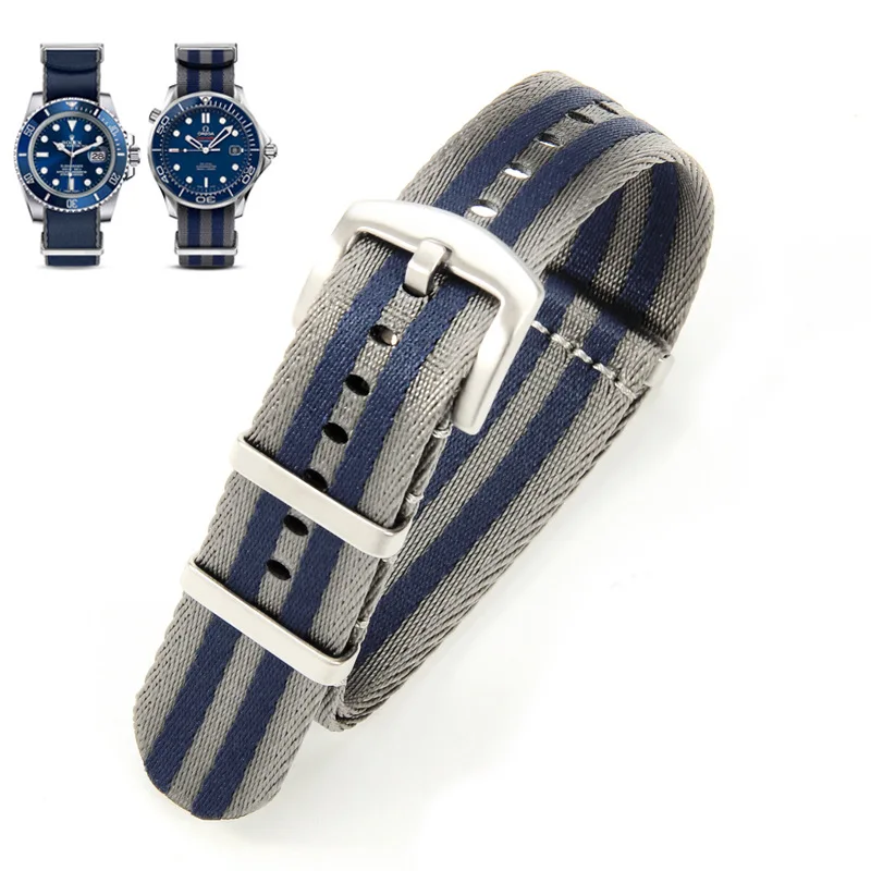 Premium Nylon NATO Strap - 20mm/22mm Army Sports Wristband