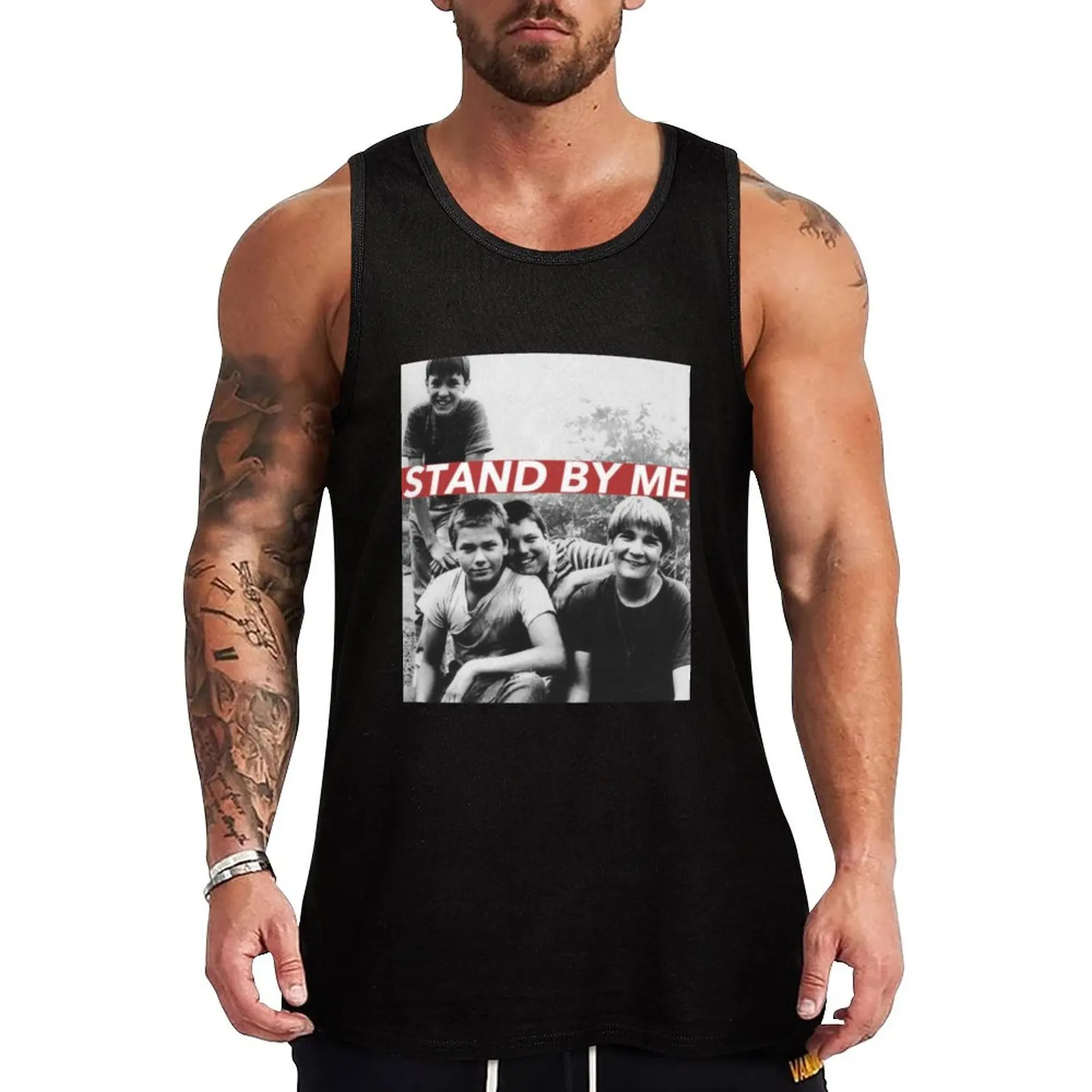 

New STAND BY ME Tank Top anime top gym wear men Men's gym