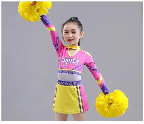 Source rhinestone cheerleading uniforms custom competition all