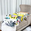 Double-sided length 30*50 cm square geometric cushion living room sofa headboard waist pillowcase Modern simple pillowcase 3