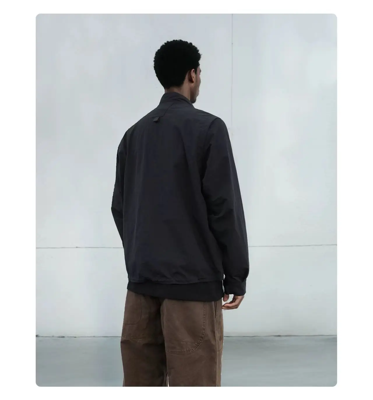 Whywokrs 25aw Graphene lining stand collar jacket multipocket ideal zipper techwear aesthetic gorpcore -