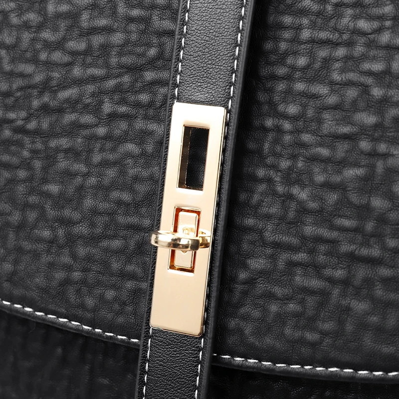 Fashion Backpacks Female High Quality Leather Bagpack for Women Rucksacks Large Capacity School Bag Ladies Travel Bags Mochilas - 6