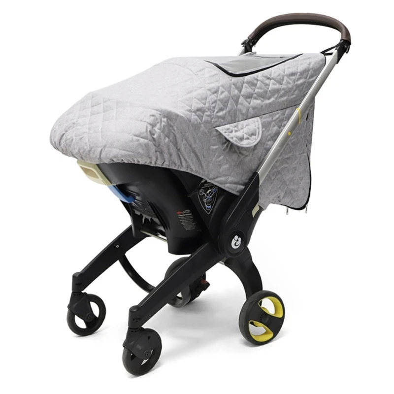 

Baby Pushchair Cover Baby Stroller Rain Cover Breathable WindproofProtection Dustproof Weather Shield with Clear Window