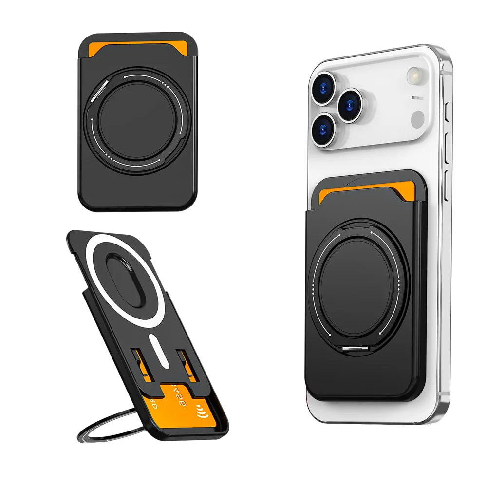 Magnetic Wallet Stand Card Holder