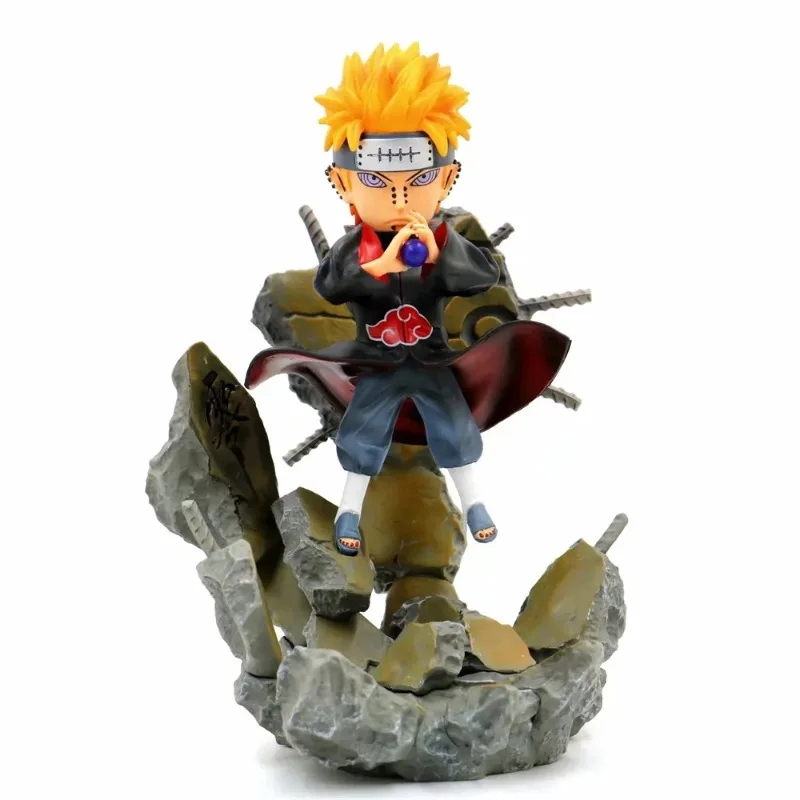 

Anime Peripheral Naruto Statue The way of heaven Pain GK Akatsuki Q Version PVC Action Figure Collectible Model Doll Toy 25cm