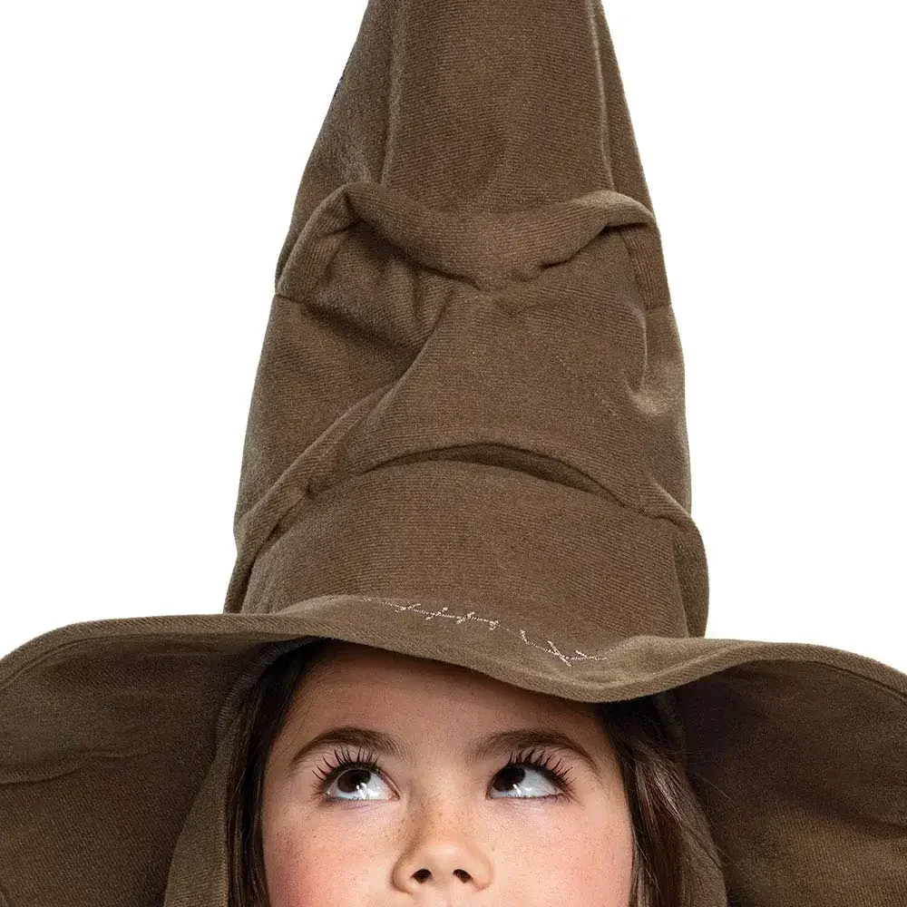 10Pcs Hot Fashion Movies Witch Wizard Hat Sorting Hat Leather Halloween Party Props Dress Up Men Cosplay Costume Accessories