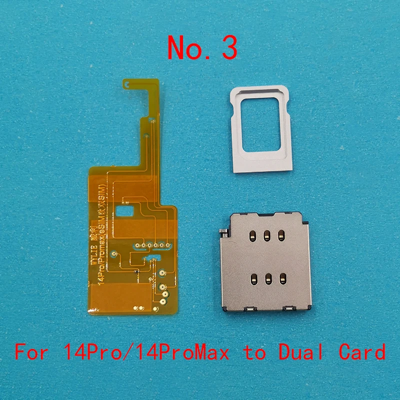 Cavo Lettore Dual SIM Per IPhone 14 / 14 Plus – Converti In Doppia SIM Reale, Flex Ricambio