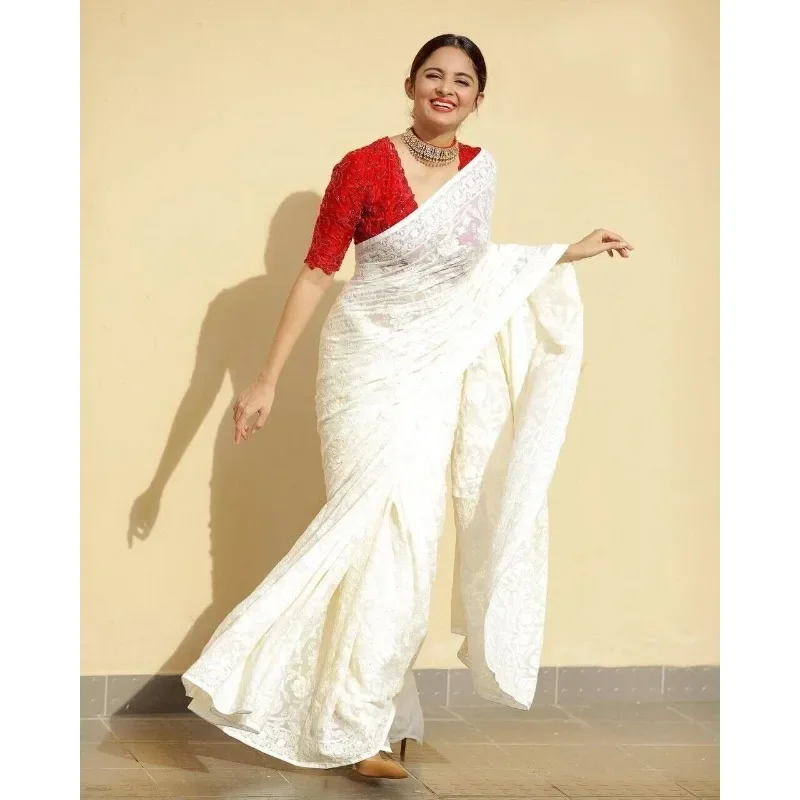 

Свадебное Сари индийские этнические блузки вечерняя одежда этнические пакистанские