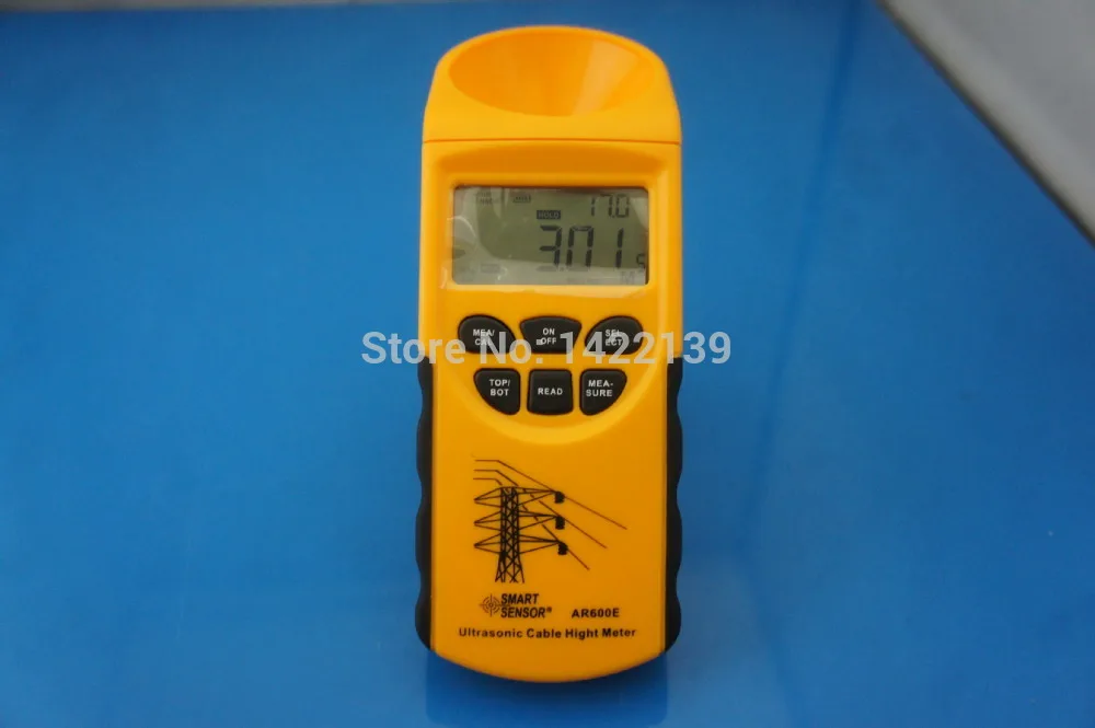Smart Sensor AR600E Digital Ultrasonic Cable Height Meter | 3–23m Range, 3–15m Plane, High Precision Measurement Tester detail image 11