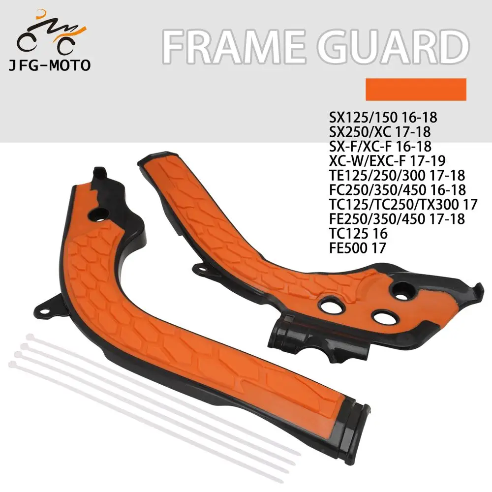 

Для KTM XCW EXC EXCF SX SXF TPI 125 150 250 300 350 450 500-2016 мотоциклетная X-образная рама с защитой от загрязнений