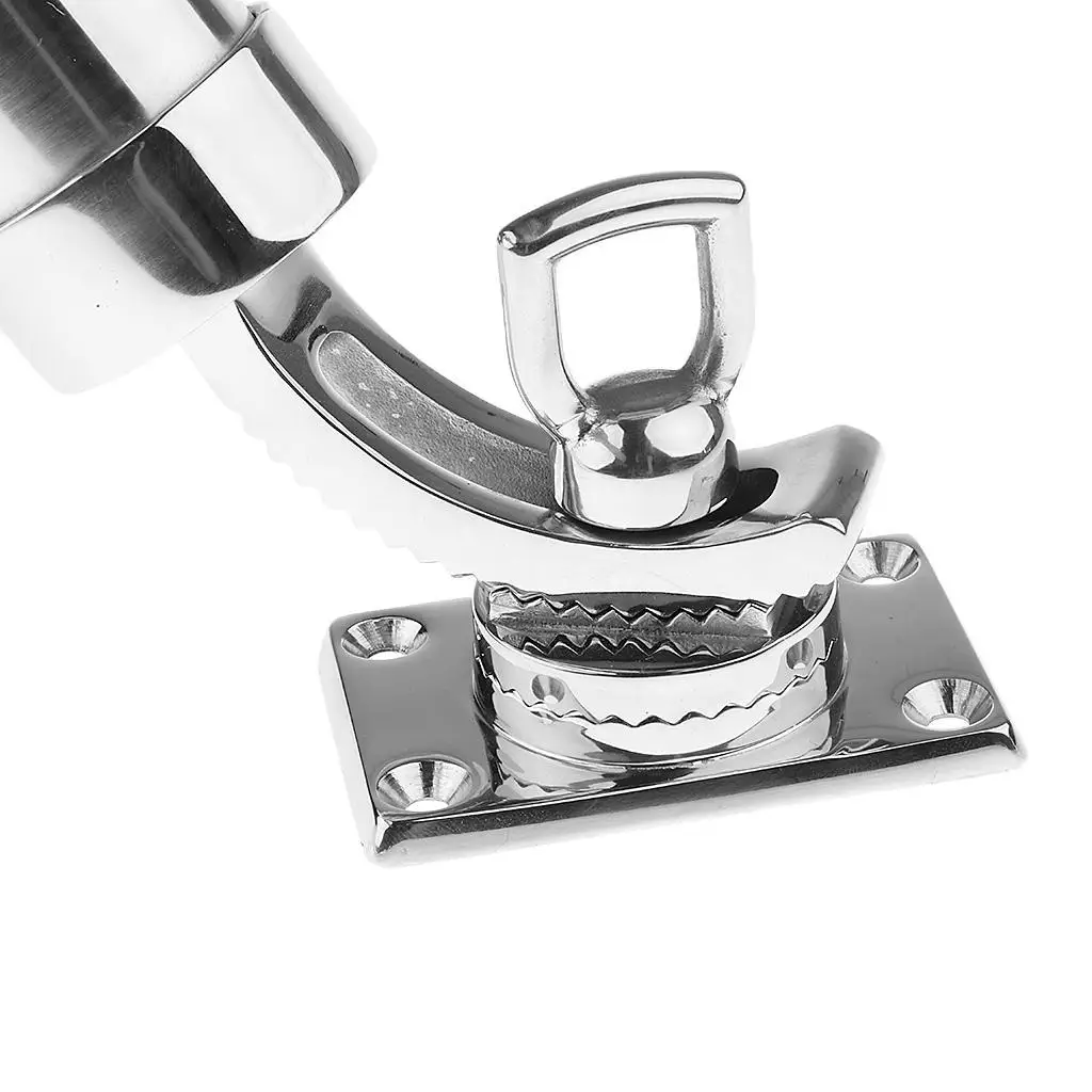 316 Stainless Steel Adjustable Fishing Rod Holder 360&deg; for Boat Car