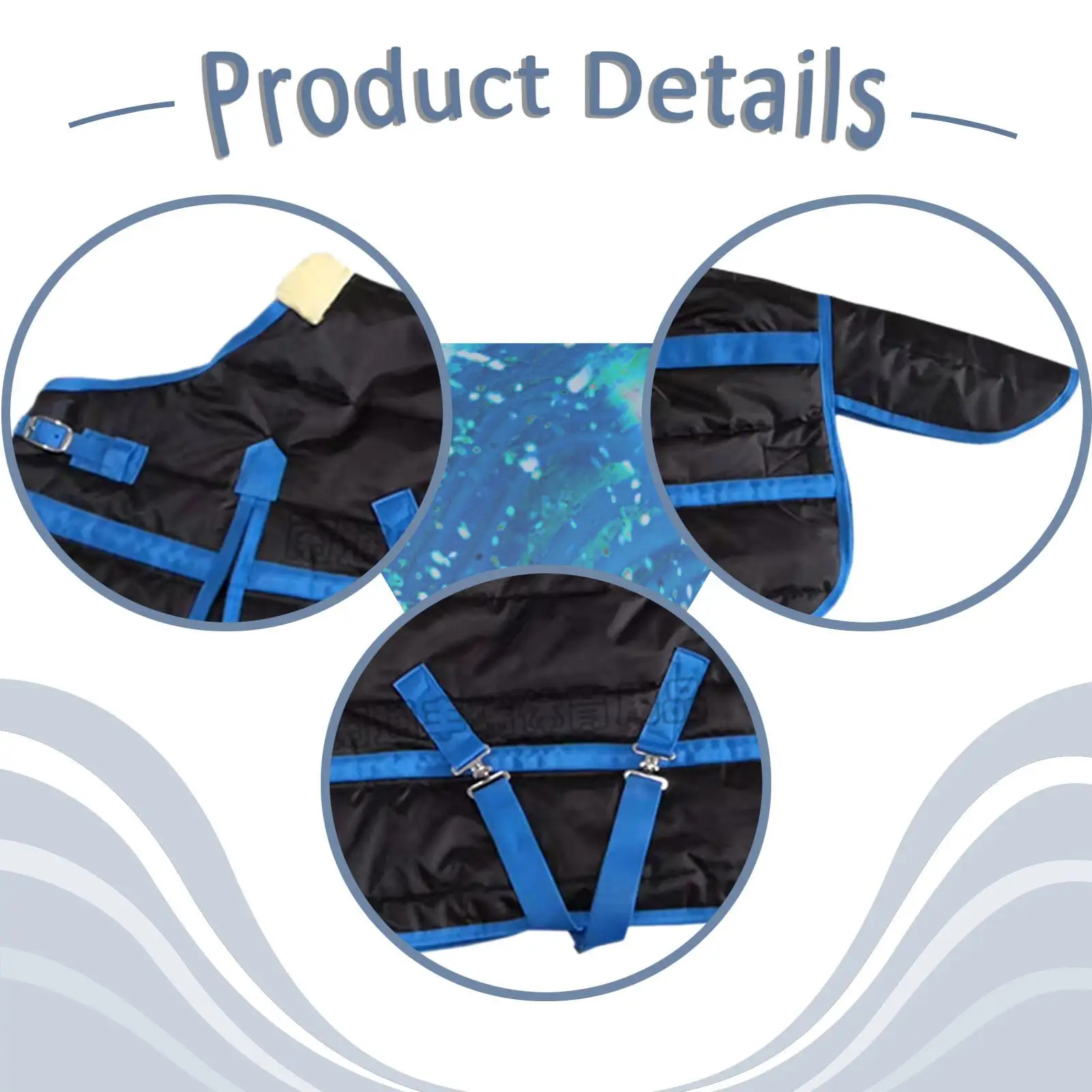 Horse Blanket Wear Resistant Windproof Practical Equine Protection Horsewear