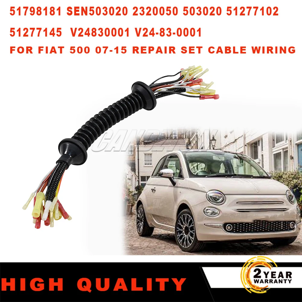 1 Pc New Cable Wiring Harness Tailgate Loom Rear Door 51798181