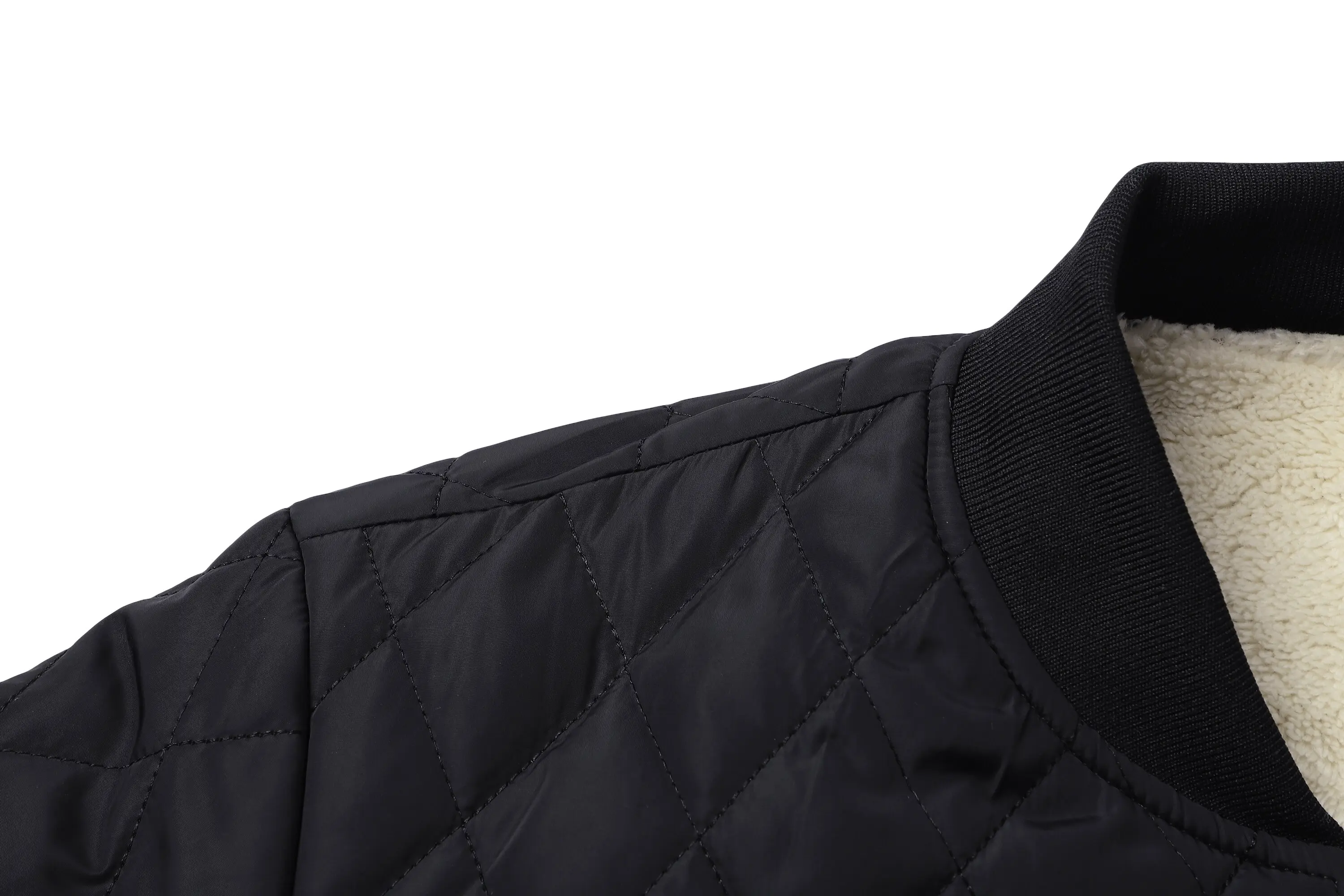 Giacca imbottita in cotone ispessito tinta unita moda autunno e inverno Cappotto sportivo comodo antivento di grandi dimensioni da uomo 6