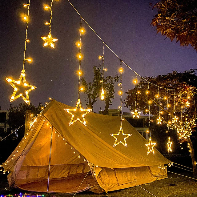 outdoor camping tent decorative lights outdoor