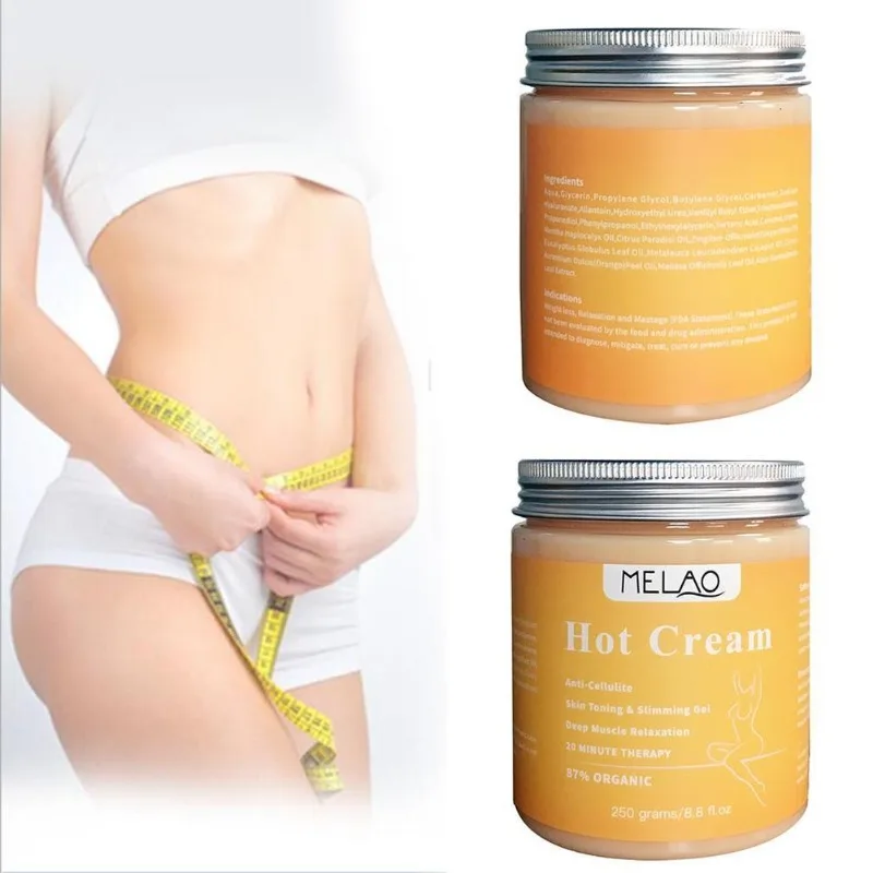 250g Fat Burning Cream for Belly,Cellulite Hot Cream for Men and Women Slimming Massage Hot Anti Cellulite Body
