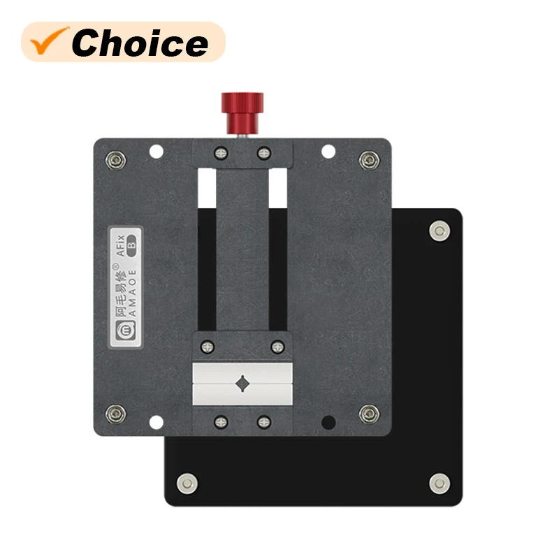 Mini-Handy-Reparaturplattform mit Sockel AMAOE AFix-A AFix-B Universal-Vorrichtungsset zum Entfernen von Motherboard-Chips und Kleber