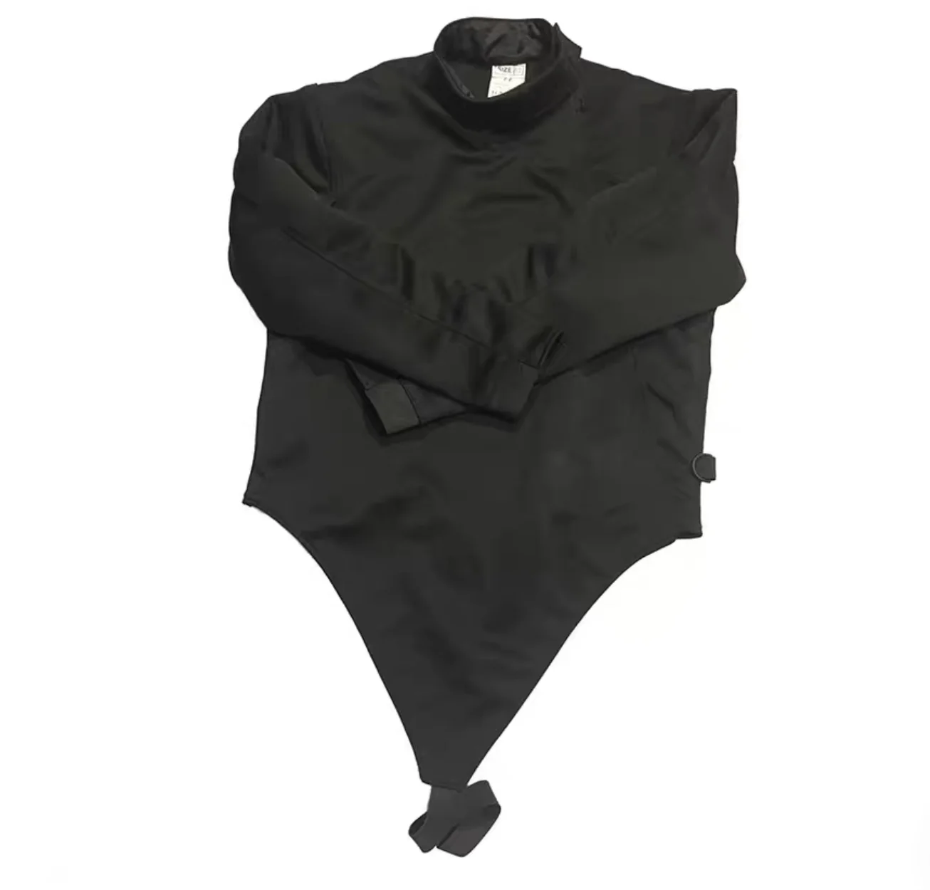 WSFENCING HEMA 350N CE fencing uniform HEAM jacket pants and underplastron ALL BLACK 2