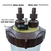 ABKW-Clear CO2 Atomizer External Turbo Super Diffuser Atomizer Fish Tank Aquarium Waterplant Fish Tank Landscape Aquatic 4