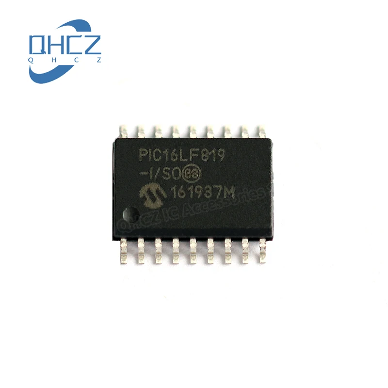 

10pcs PIC16LF819-I/SO PIC16LF819 SOIC-18 New Original Integrated circuit IC chip Microcontroller Chip MCU In Stock