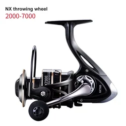Super forte nx pesca carretel 2000, 3000, 4000, 5000, 6000, 7000, para a pesca da carpa