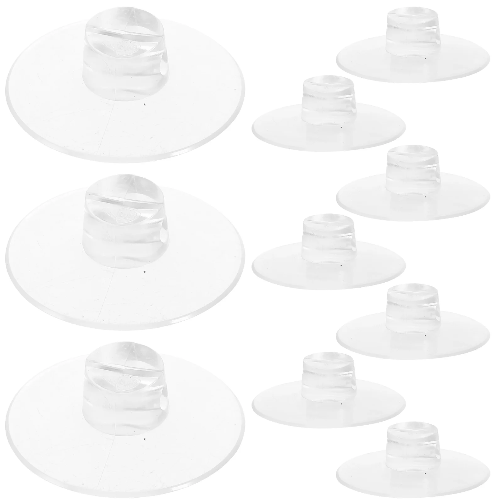 

43mm Clear Suction Cup Clips Strong Vacuum Door Window Sucker Clamp Silicone Wire Cable Holders