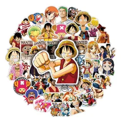 50 - Pack One - Piece Cartoon Stickers for Personalization and Decoration (ONE PIECE)