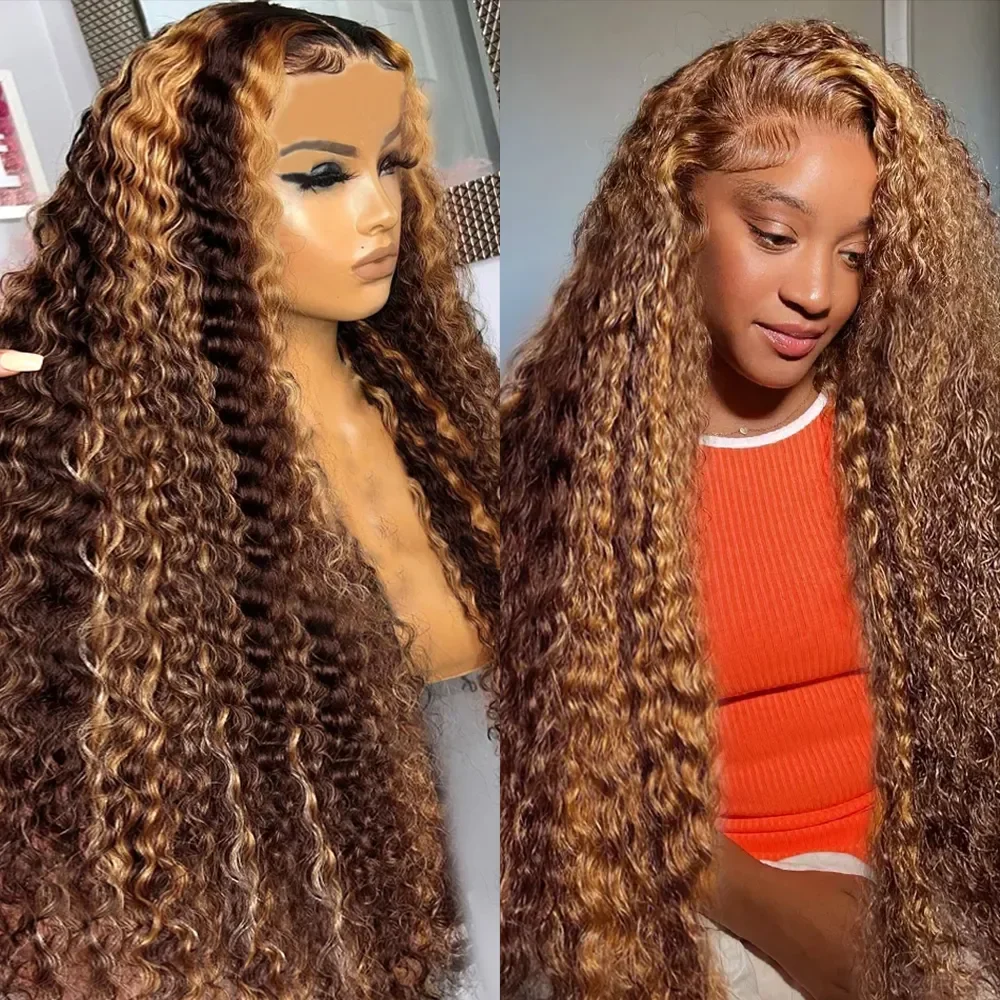 

200%, яркие парики с глубокой волной на сетке спереди, без клея, Remy, человеческие волосы 7x5, парик на сетке, бразильские волосы для женщин