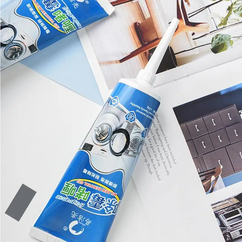 Mildew Remover Cleaner 120ML Effective Safety Formula Remover Gel Mould-Magic Extreme Gel Taps Sinks Grout Mildew Cleaning Tool