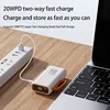 2025 NEW 30000mAh Power Bank 66W PD Fast Charging Portable Charger External Battery Pack Travel For iPhone Huawei Samsung 4