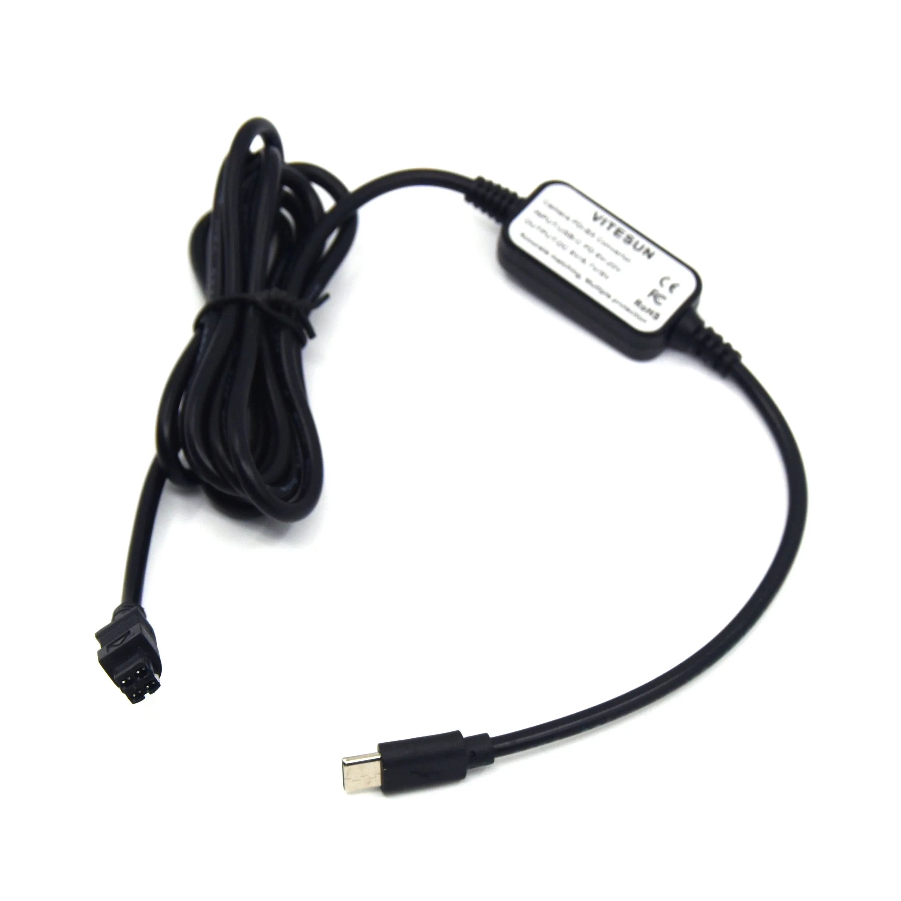 EH-5 EH5A PD USB Type C to Square 4 Connector Power Cable For Nikon EP-5 EP-5A EP-5B EP-5C EP-5G Digital Camera