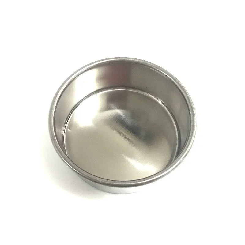 Cover And Tray For Test Sieve Diameter 10 cm 304 SUS Lid And Bottom For Laboratory Sampling Inspection Pharmacopeia Sieve