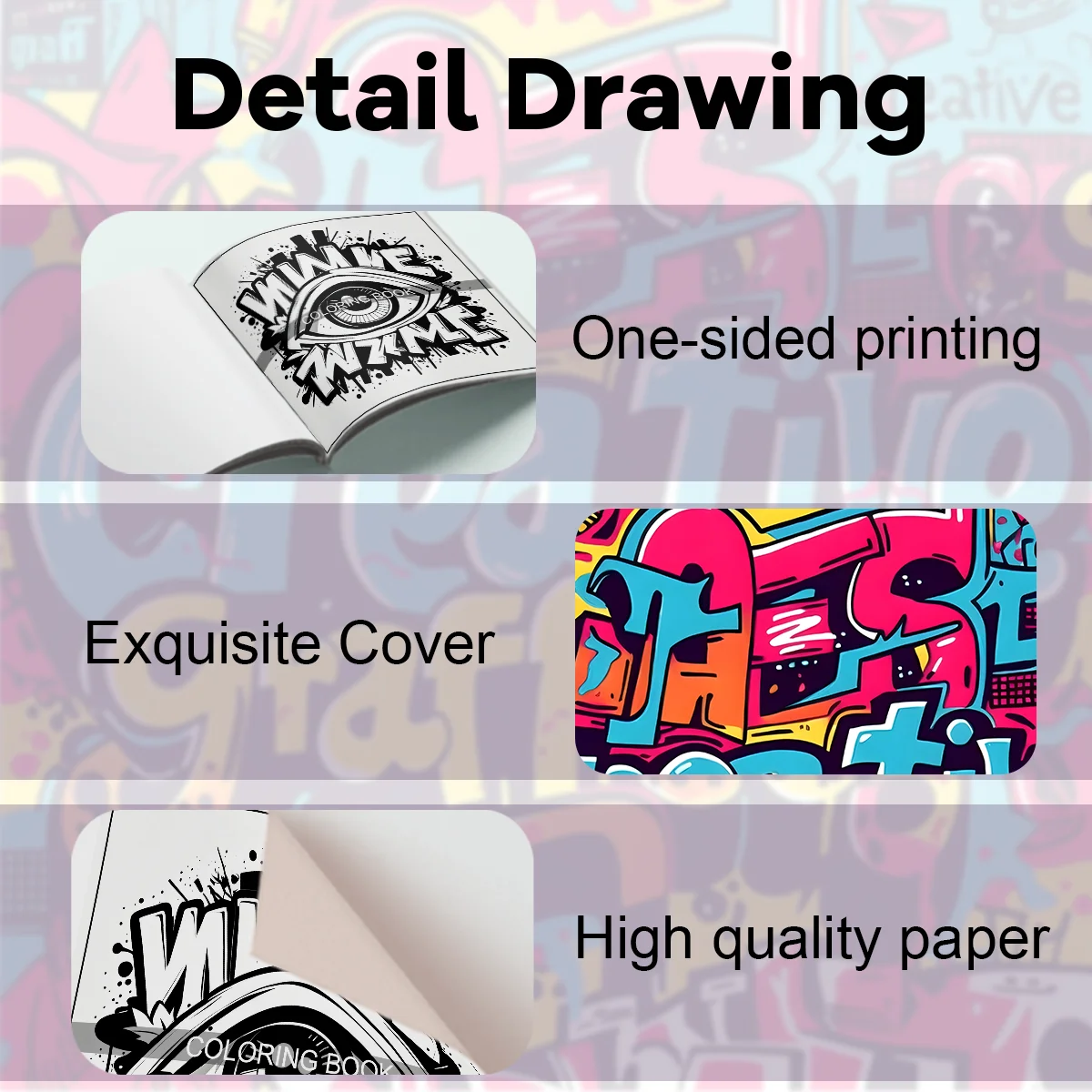 Creative Doodle Coloring Book for Adults - Relax & Unleash Imagination with Fun Art Designs 5