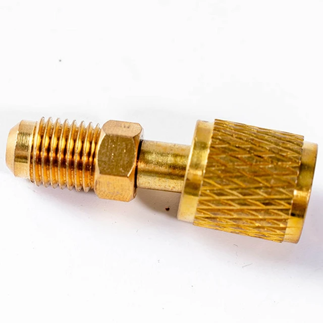 Adapter Kábel Tömlő Csatlakozó R22 R134A - R32 R410A Méret 1/4 Hüvelyk 5/16 Hüvelykes Légkondicionáló Fluorid Cső - Image 3