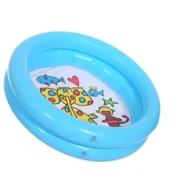 Garden Round Inflatable Baby Swimming Pool Portable Little Pump Pool Kiddie Paddling Pool Indoor Outdoor Water Games Play Center 2
