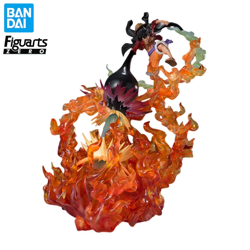 

In Stock Bandai Figuartszero One Piece Luffy Original Anime Figure Model Doll Action Figures Collection Cartoon New Toys Gifts