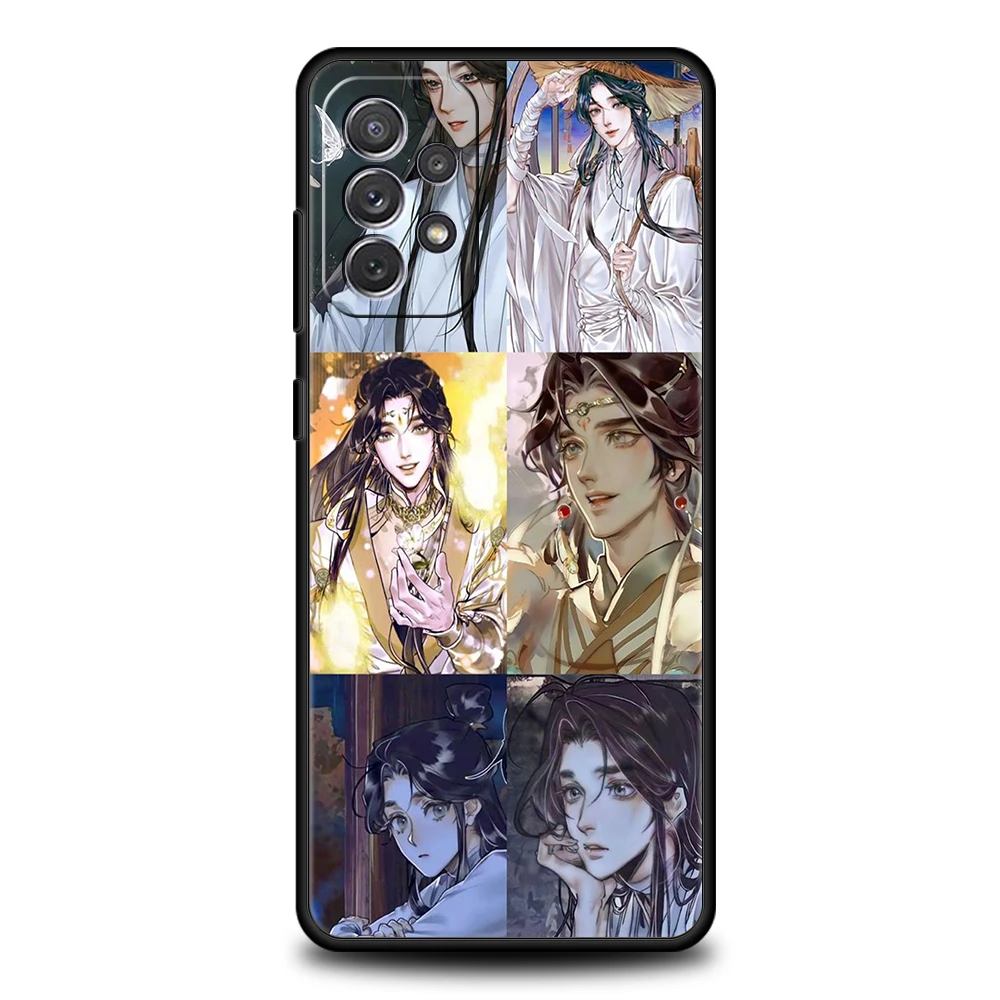 Segen des Himmels offiziellen Geschenk Telefon hülle für Samsung Galaxy A13 A14 A54 A73 A34 A51 A71 A22 A23 A32 A52 A01 A31 A41 Soft shell – Detail 1