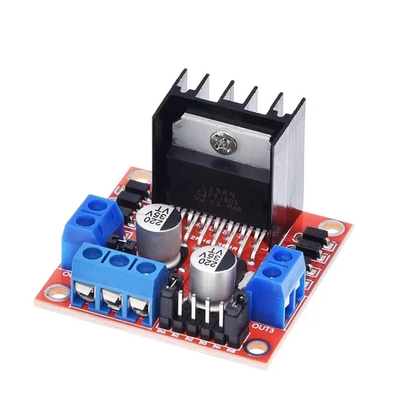 L298N DC Motor Driver Module Stepper Motor Smart Car Robot Breadboard Peltier High Power for Arduino