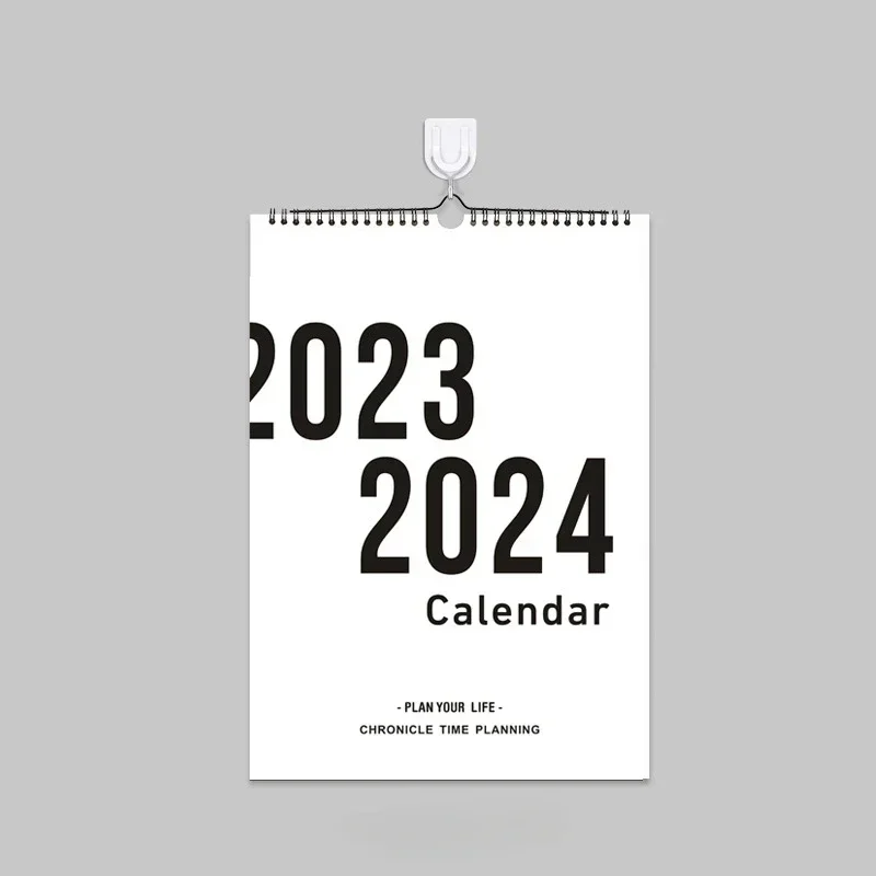 2024 Ins Style Wall Calendar Daily Agenda Planner Organizer Home Desk Calendar Weekly Monthly Schedule Office School Supplies 2023 2024 agenda a5 daily weekly planner agenda notebook weekly goals habit schedules students stationery office school supplies