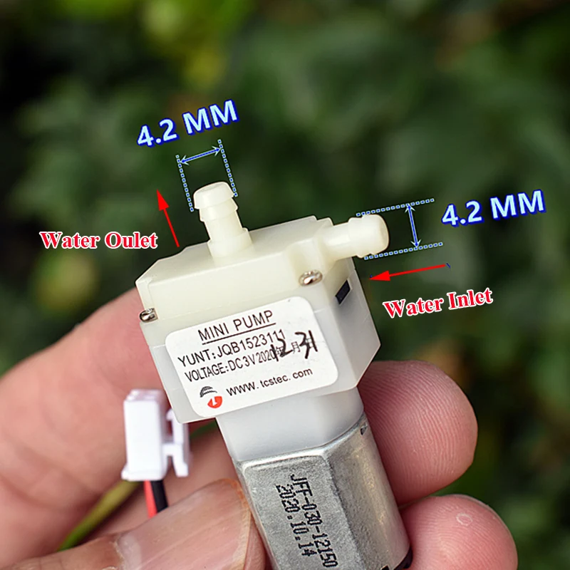 JQB1523 / JSB1523 Micro Water Pump DC 3V 5V Mini 030 Diaphragm Self-priming Suction Pump 1PCS DIY Sweeping Robot Home Cleaner